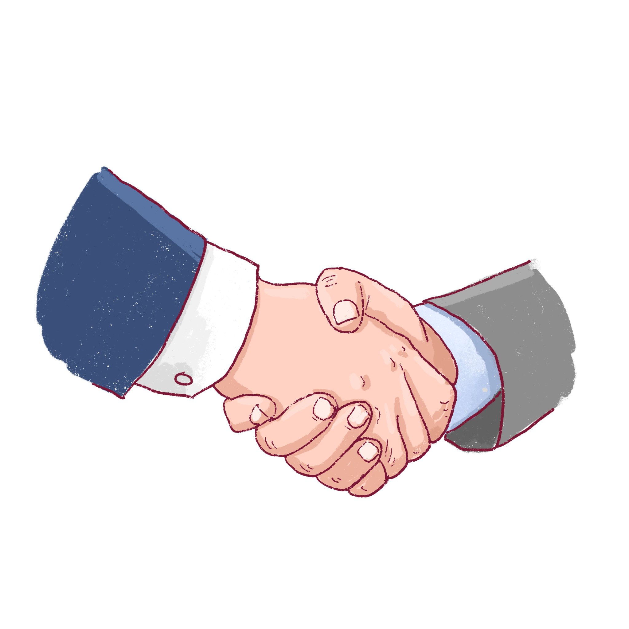 —Pngtree—hand-painted business handshake png free_4424729