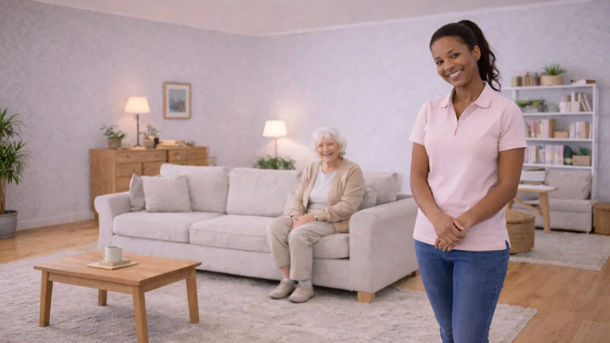 Formation ADVF auxiliaire de vie familiale en intervention à domicile auprès d'une personne âgée