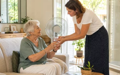 Canicule et personne âgée : prévenir les risques à domicile